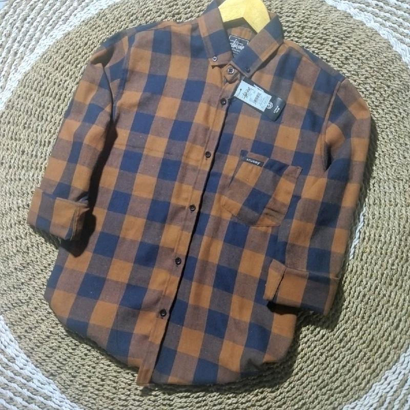 KEMEJA FLANEL JUMBO LENGAN PANJANG PREMIUM 5