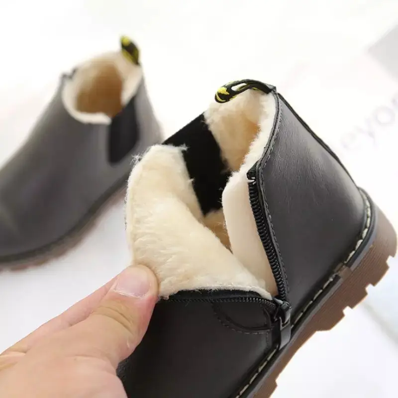 Waterproof Winter Martin Boots for Kids Ankle Boots Anti Air Anak Kaki 5