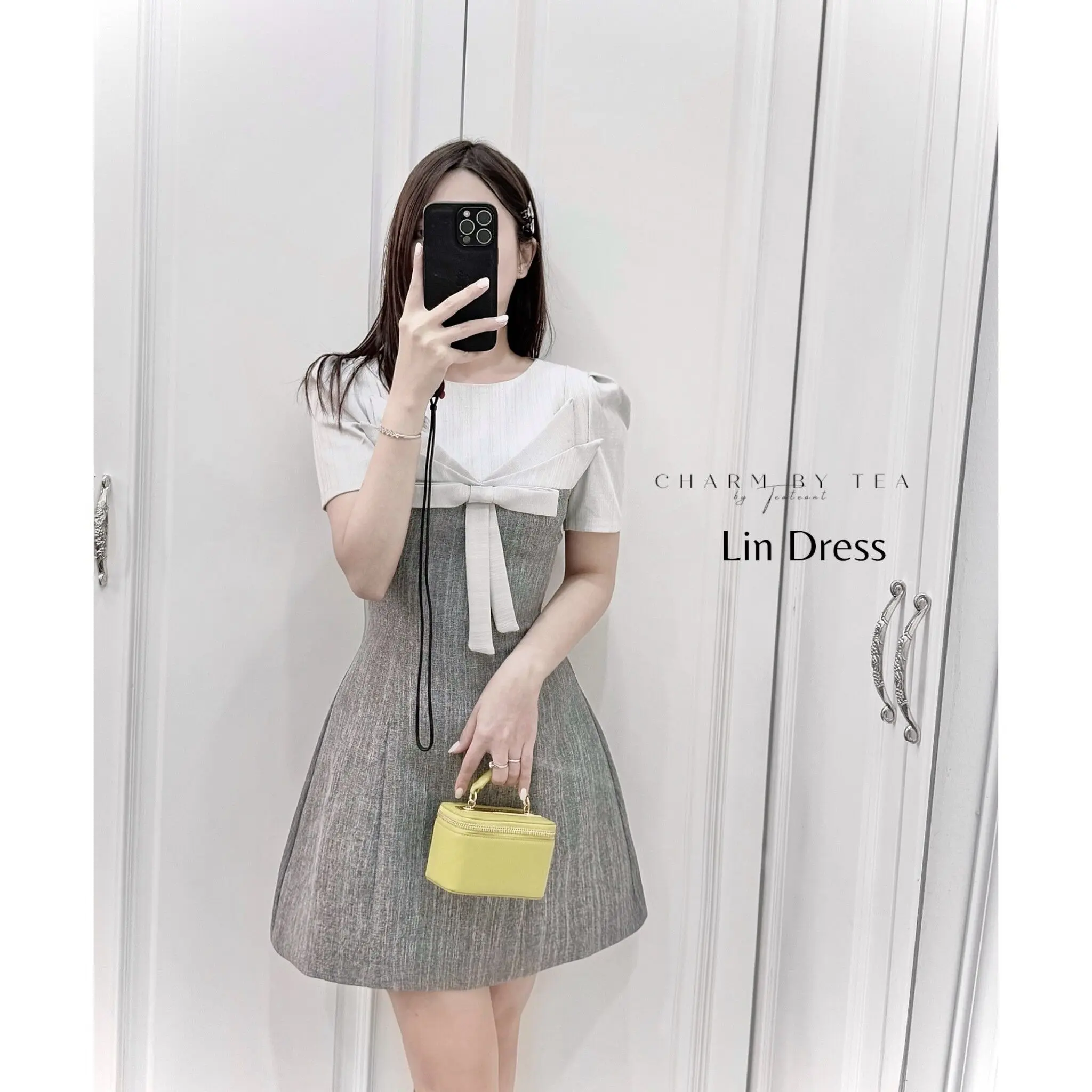 LIN DRESS : Váy thiết kế Charm By Tea