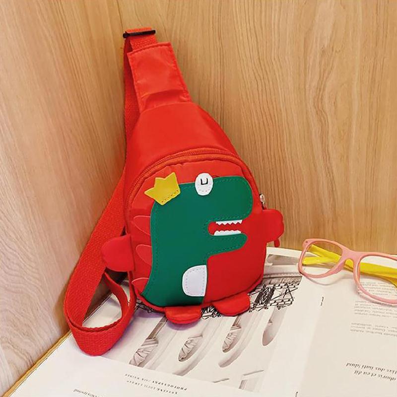 Product Introduction of Beg Selempang Dinosaur Kartun, Fesyen, Untuk Lelaki dan Perempuan, Beg Dada Kanak-kanak Comel, Beg Bahu Utusan, Beg Galas Perjalanan, Sesuai untuk Kanak-kanak 20