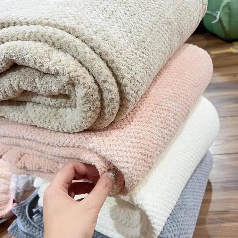 Khăn tắm san hô 70x140cm , khăn tắm siêu thấm hút Nhà Tắm 3