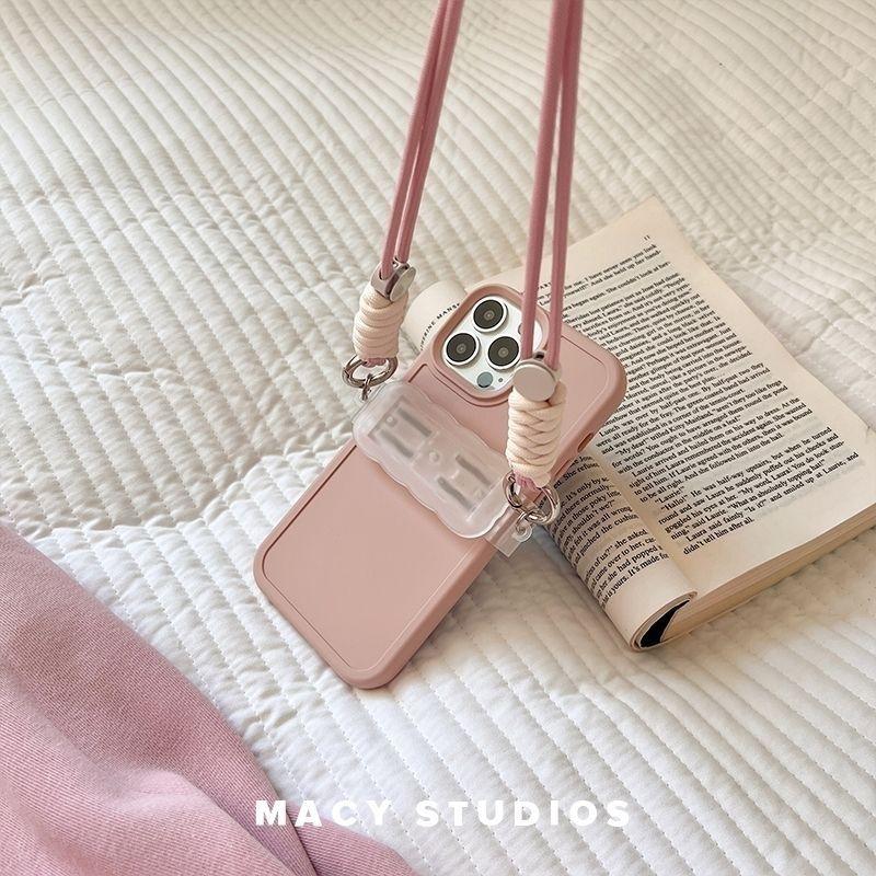 Product Introduction of 2025 New Crossbody Phone Lanyard Stretchable Adjustable Card Wave Pattern Back Clip, Stylish and Good-looking, Only for Flat Phone Cases 2