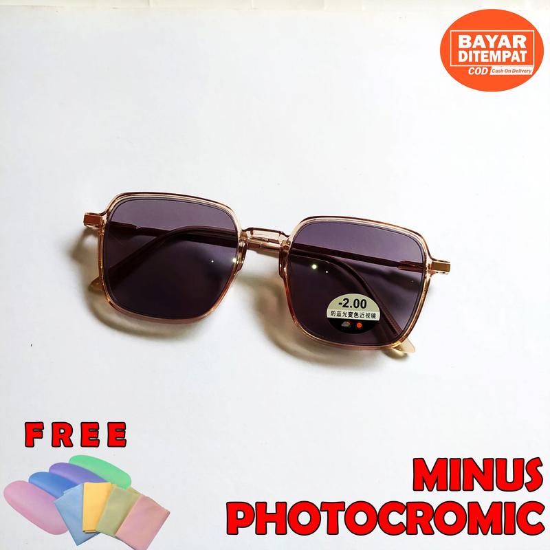 ZY2055 Kacamata Minus Photocromic Wanita 1