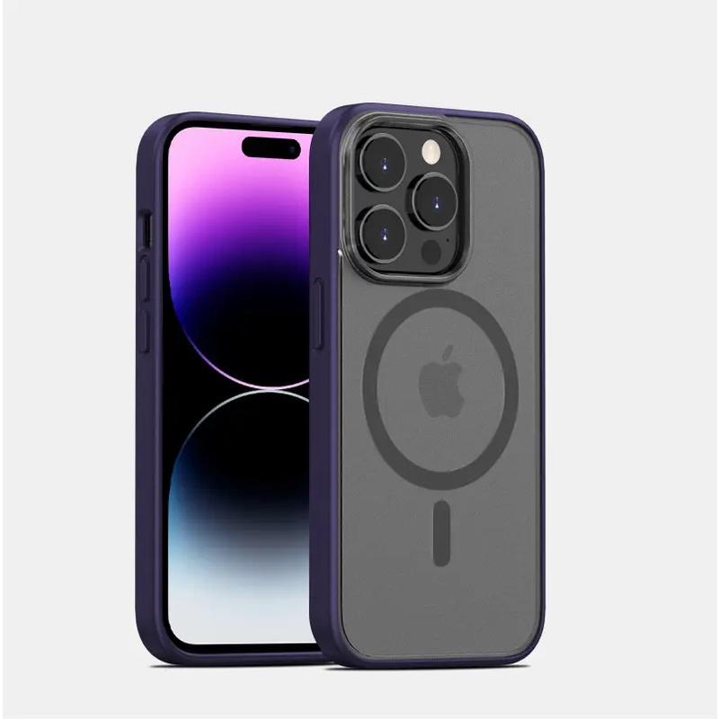 Cassion - Case For iPhone 16 Pro Max 15 Pro Max 14 Pro Max 14 Plus 13 Pro Max Hybrid Rubber Frosted Matte Case 2