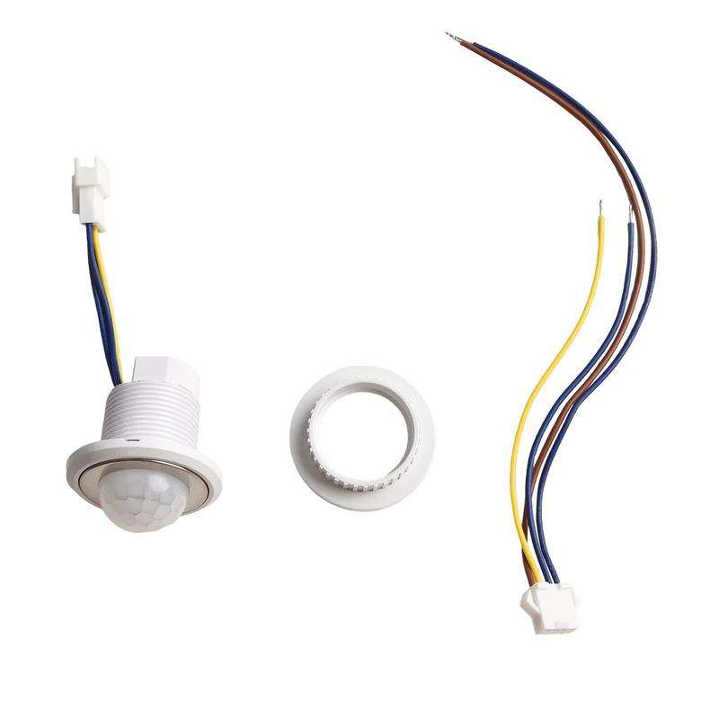 1Pcs  Adjustable PIR Detector Infrared Motion Sensor Switch AC110-240V 3