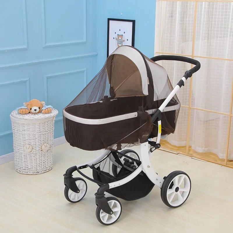 Safe Baby Crib Netting Mosquito Net Children Pushchair Anti-bug Netting ...