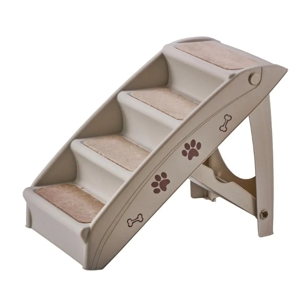 Portable Cat Ramp Ladder Pet Non Slip Kitten Kitty Platform, Puppy Climbing Dog Stairs Steps for Bed Small Large Medium Dog Couch Play Sofa