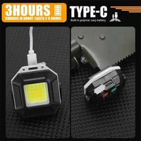 Gambar USEA Lampu Outdoor Magnetic Work Light LED COB 850mAh IPX4 - 2399-A - Hitam dari Usea Official Store Kota Administrasi Jakarta Barat 4 Tokopedia