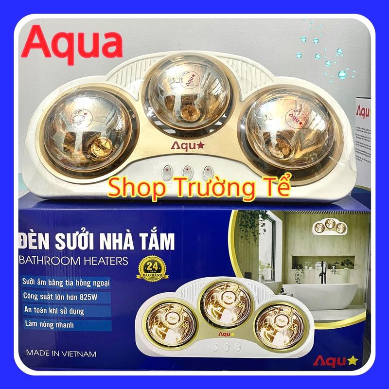 Đèn sưởi nhà tắm Hãng Aqua siêu ấm 2 bóng và 3 bóng 550w-825w - Bảo hành sản phẩm từ nhà sản xuất - Máy Sưởi, Sưởi Ấm 0