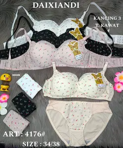 Bra set Busa tipis Tidak kawat Cub A to B Art-4176 dibaliyo Bra set Busa tipis Tidak kawat Cub A to B Art-4176 dibaliyo