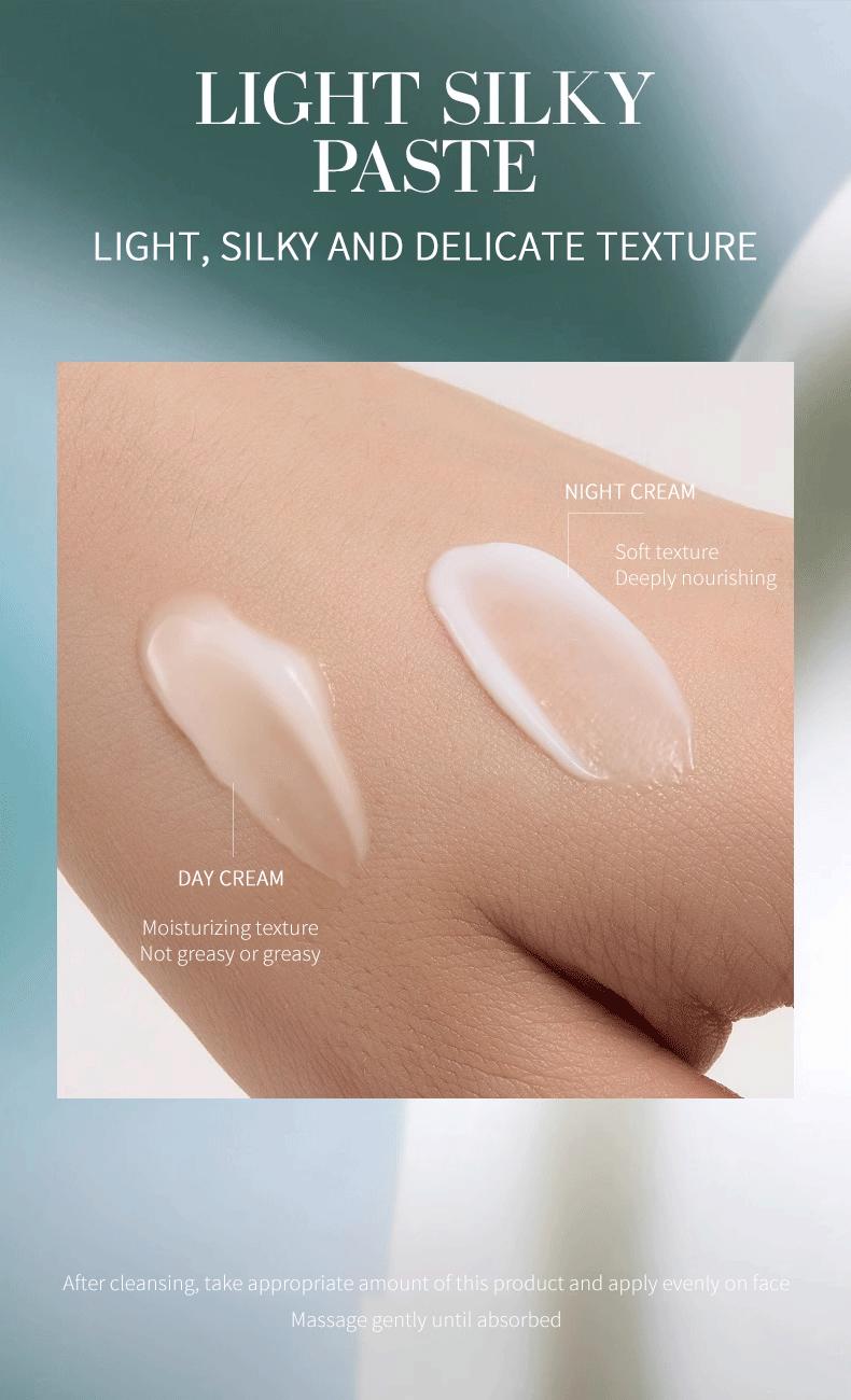 Product Introduction of CHALONESE Memutihkan Anti Kerut BPOM mengandung bosein 10% Niacinamide Brightening Moisturizer Glowing Moisture Gel 50g Cream Pemutih Wajah penuaan menghilangkan kerutan  Day Cream Night Cream 0