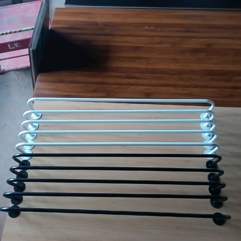 Khung treo quần áo gắn tường 100cm chữ U tặng ốc vít và tắc kê.