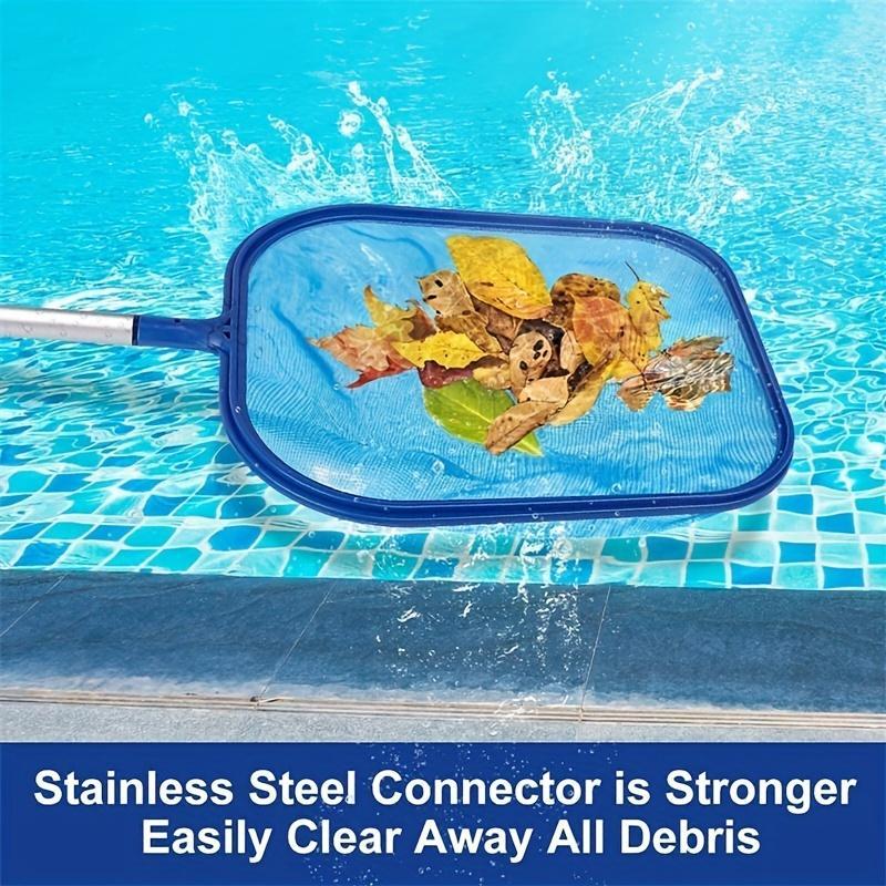 Product Introduction of Swimming Pool Leaf Skimmer Net & Leaf Rake Net Set, Professional Pool Cleaning Net, Pool Maintenance Tool, Clean Pool Liners, Spas, Ponds and Inflatable Pool 4