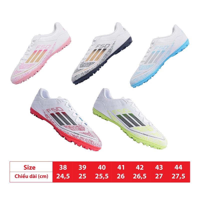 [ 100 deal Tặng tất ] Giày Bóng Đá IWAKER F50 Chống Trơn Trượt Sân Cỏ Nhân Tạo Size 38-44 - Sneaker, Sport, Đá Banh 3 Sọc