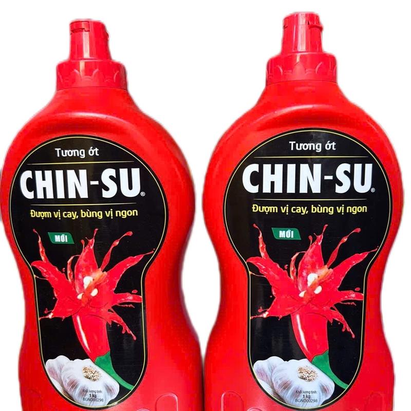 2 chai tương ớt chin su 1l (tổng 2 l tương ớt) Gia Vị Nước Sốt