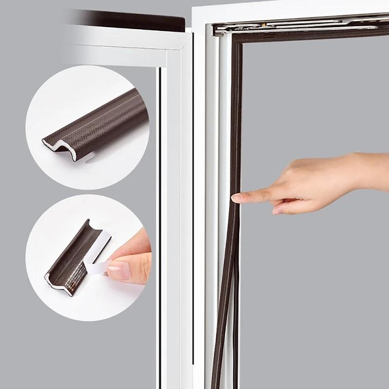 Product Introduction of 6M Soundproof Foam Window Sealing Strip for Casement Window Seal Acustic Foam S Weather Stripping Door Seal Gap Filler Artifact 28