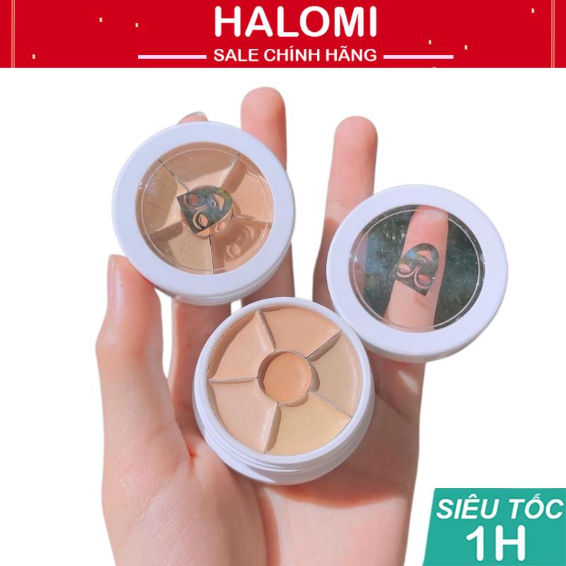 Che khuyết điểm Nude Kryolan 6 ô màu size mini che mọi khuyết điểm