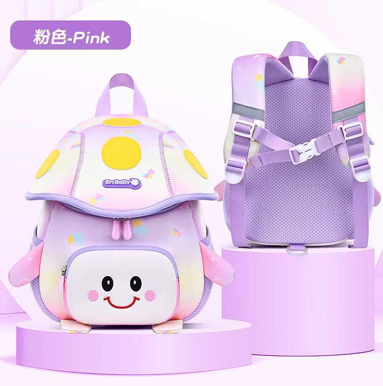 Product Introduction of Balo nấm cao cấp cho bé đi học mầm non chống thấm nước cho bé trai, bé gái 5