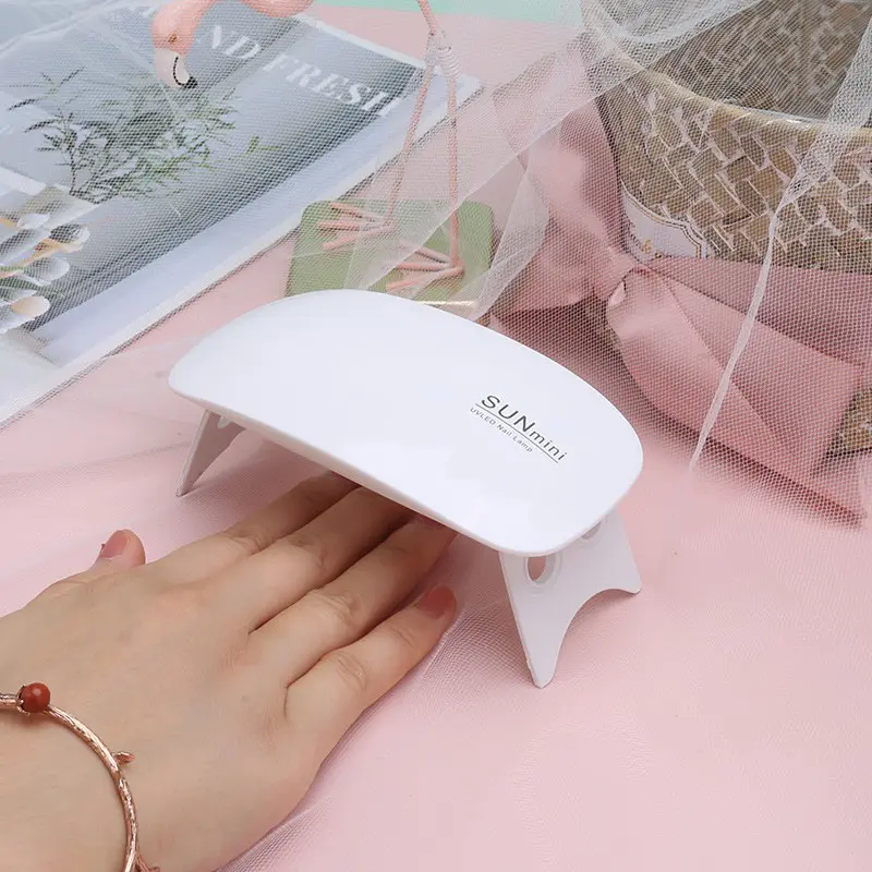 Mini Hot Lamp Handmade DIY Gel Nail Polish Quick-Drying Heating Lamp Phototherapy Machine