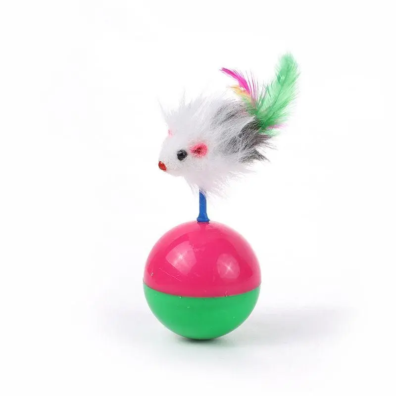 Đồ Chơi Trêu ghẹo Mèo Nhồi Bông Chuột Roly-Poly, Đồ Chơi Thú Cưng Cho Chó, Âm Thanh Cát Mèo Sáng Tạo, Thích Hợp Cho Thú Cưng