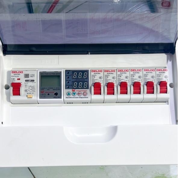 Tủ điện tổng cho gia đình đầy đủ chức năng bảo vệ