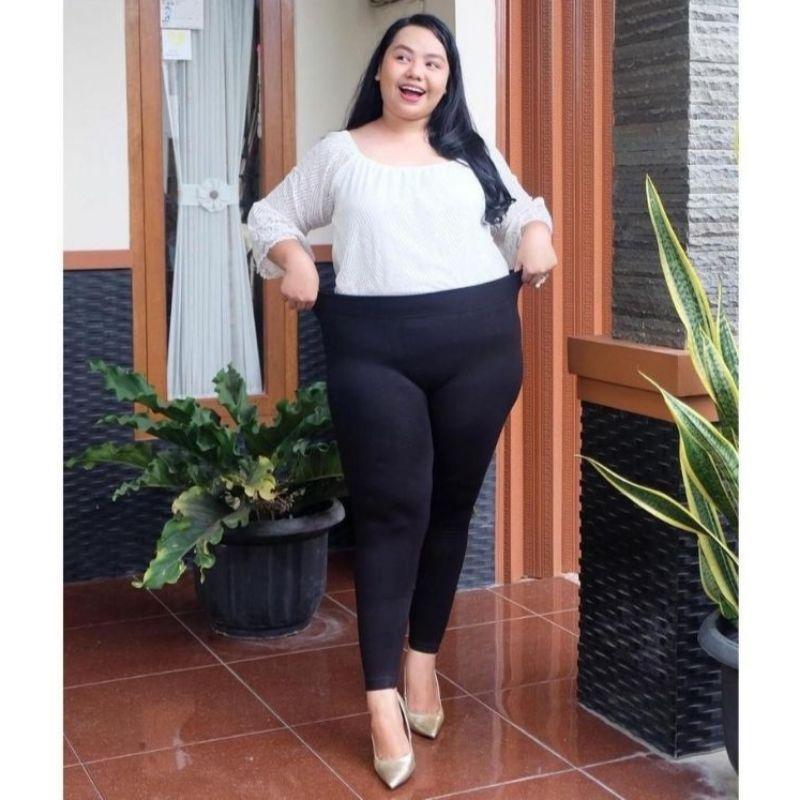 LEGGING HW SUPER JUMBO / LEGGING IMPORT MUAT BB 80-120KG Stretch Nyaman 3