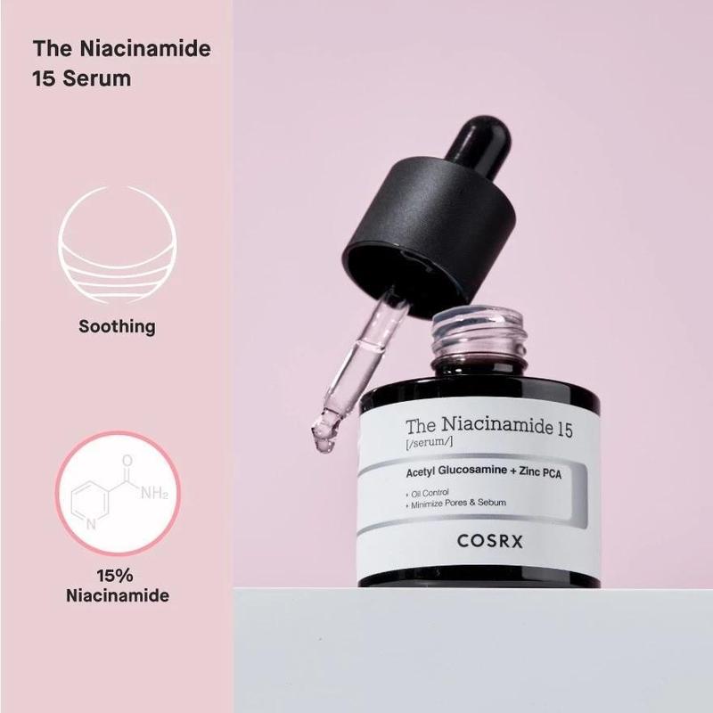 In Stock- COSRX The Niacinamide 15 Serum 20ml A Total Acne Care 6