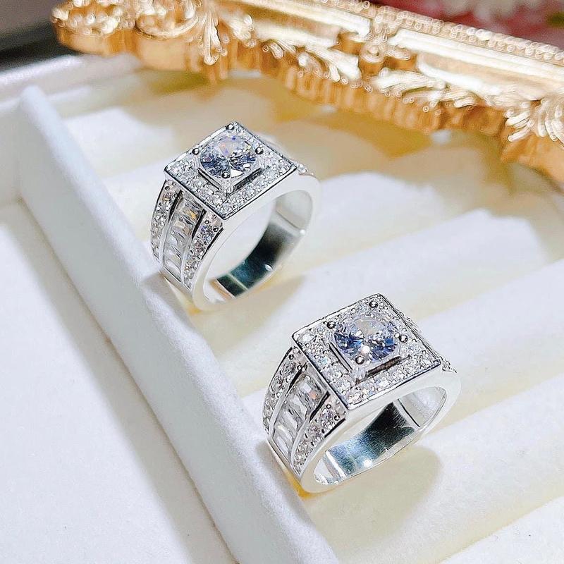 Nhẫn nam N18 bạc ta cao cấp _BẠC ĐẸP HẢI HẠNH HHJ nhan bac