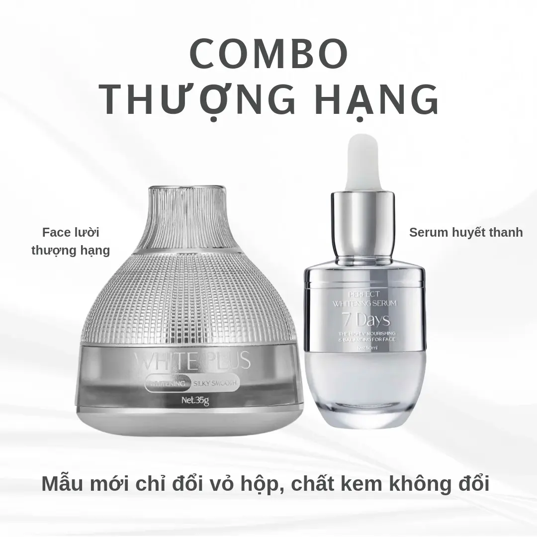 Combo Face - Serum- Giúp Dưỡng Ẩm, Sáng Da, Cấp nước, Dịu nhẹ