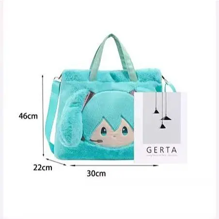 (COD) Tas Hatsune  tas Selempang Wanita Anak anak Fashion Motif Kartun Tas Boneka Tas Tangan Tas ransel SUPERMALL88 Bag 0