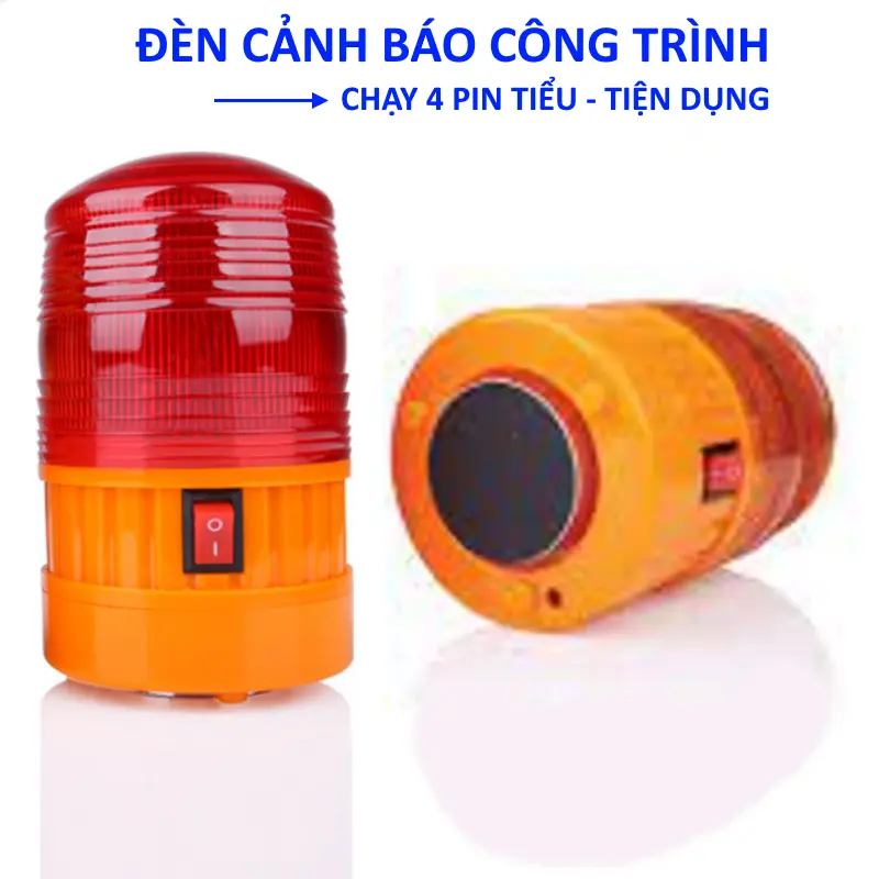 ĐÈN CẢNH BÁO GIAO THÔNG SỬ DỤNG PIN  , ĐÈN CẢNH BÁO CÔNG TRÌNH, ĐÈN CẢNH, BÁO HIỆU, ĐÈN CHỚP 0