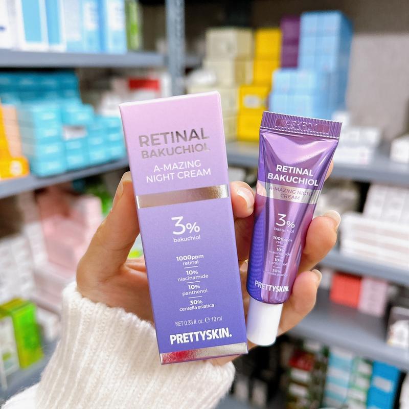 Kem retinal bakuchiol Pretty Skin căng bóng da 10ml