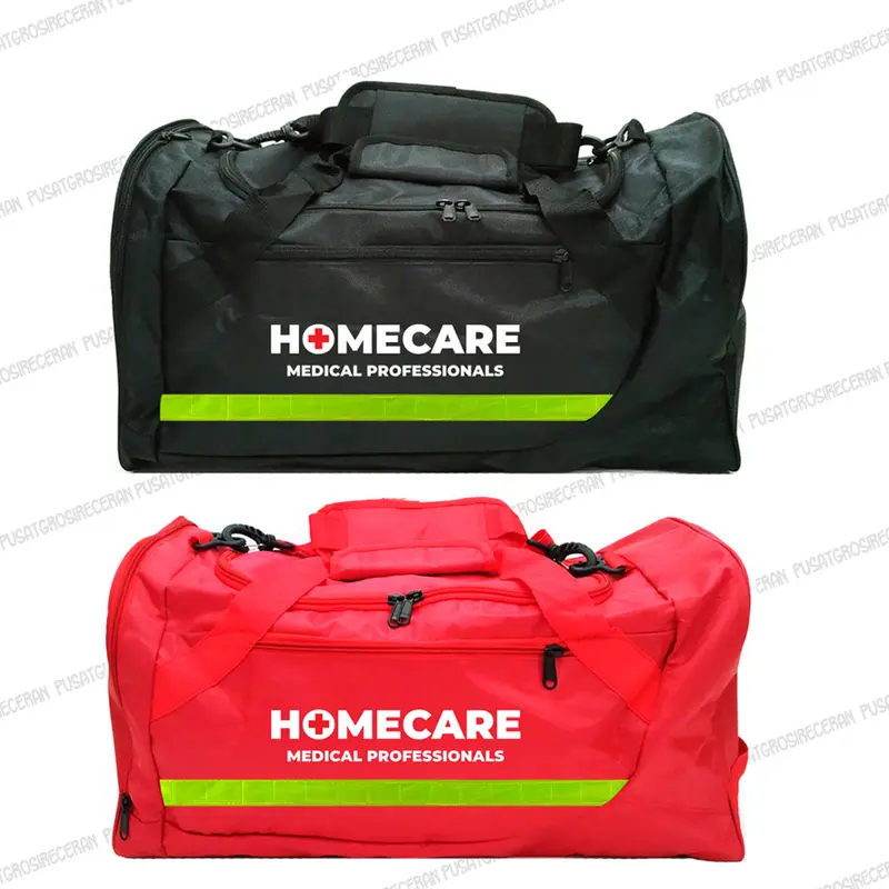 4IN1 HomeCare Jumbo Medical Bag Travel Tas Medis P3K Ransel Jinjing Handbag 0