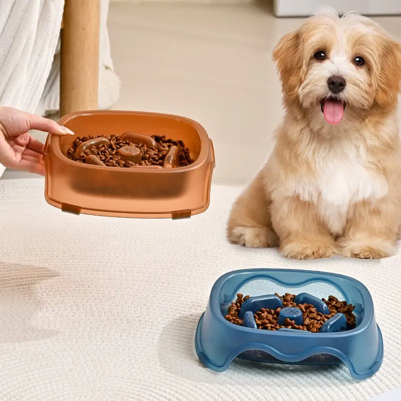 Bát ăn, chén ăn chậm chống nghẹn cho chó mèo - 4pets offical 2