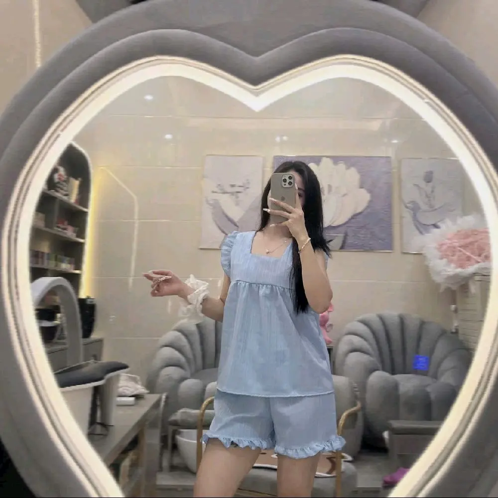 Đồ bộ cổ vuông free size 40-60kg