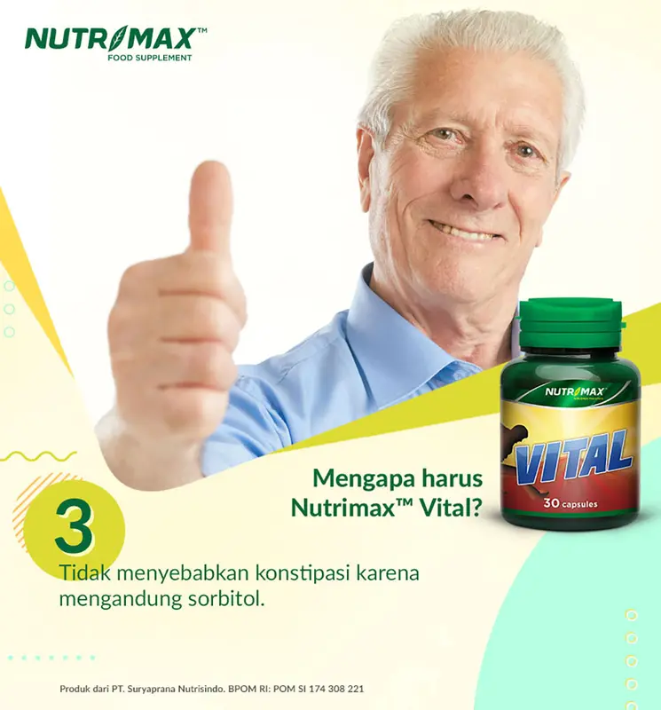 Nutrimax Vital Membantu Meningkatkan Daya Tahan Tubuh Serta Membantu Menambah Energi Dan Stamina 3