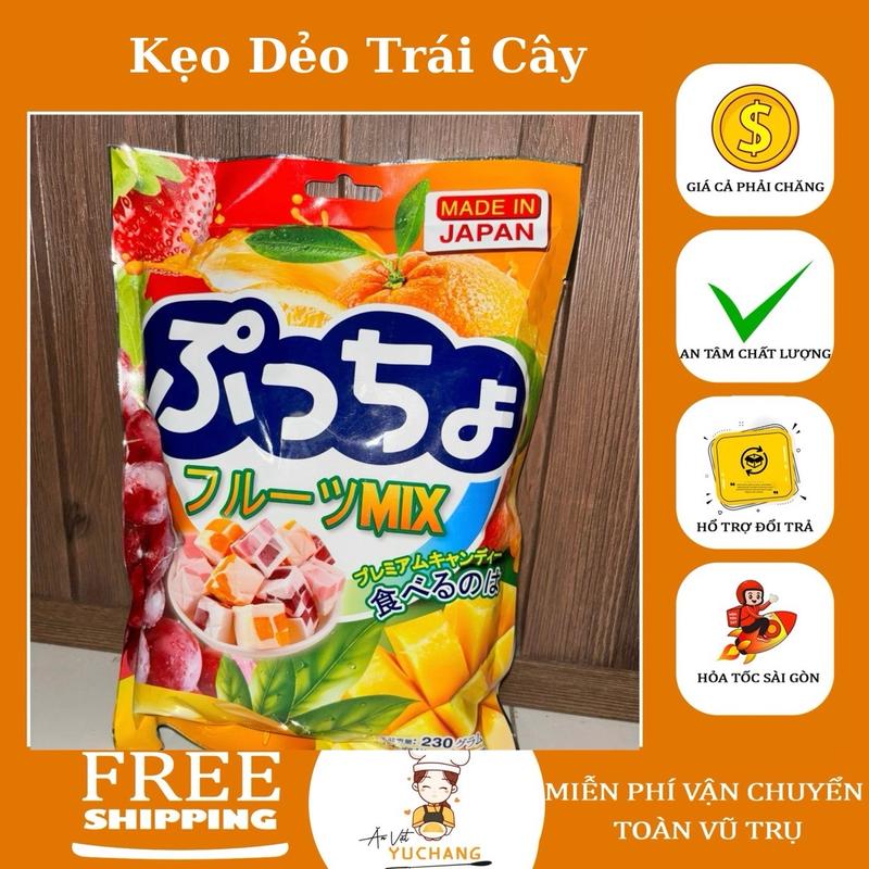 Kẹo Dẻo Sữa Chua - Kẹo Dẻo Trái Cây - Ăn Vặt YuChang   Candy Food