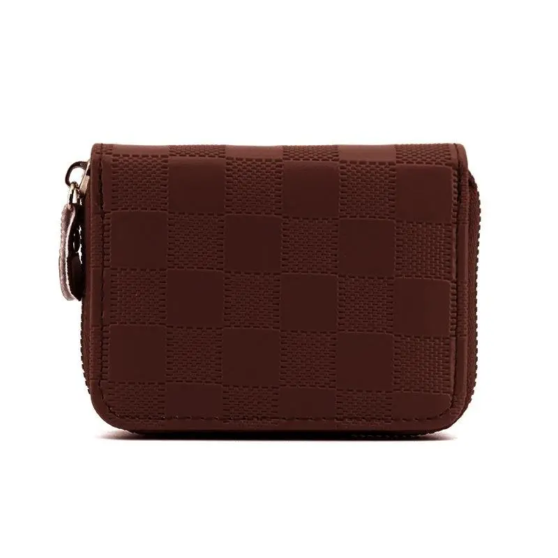 Chủ thẻ, Chống khử từ, Nhiều khe cắm thẻ, Dung lượng lớn, Unisex, Giấy phép lái xe ID, Hộp đựng thẻ ngân hàng, Ví có dây kéo nhỏ gọn 5