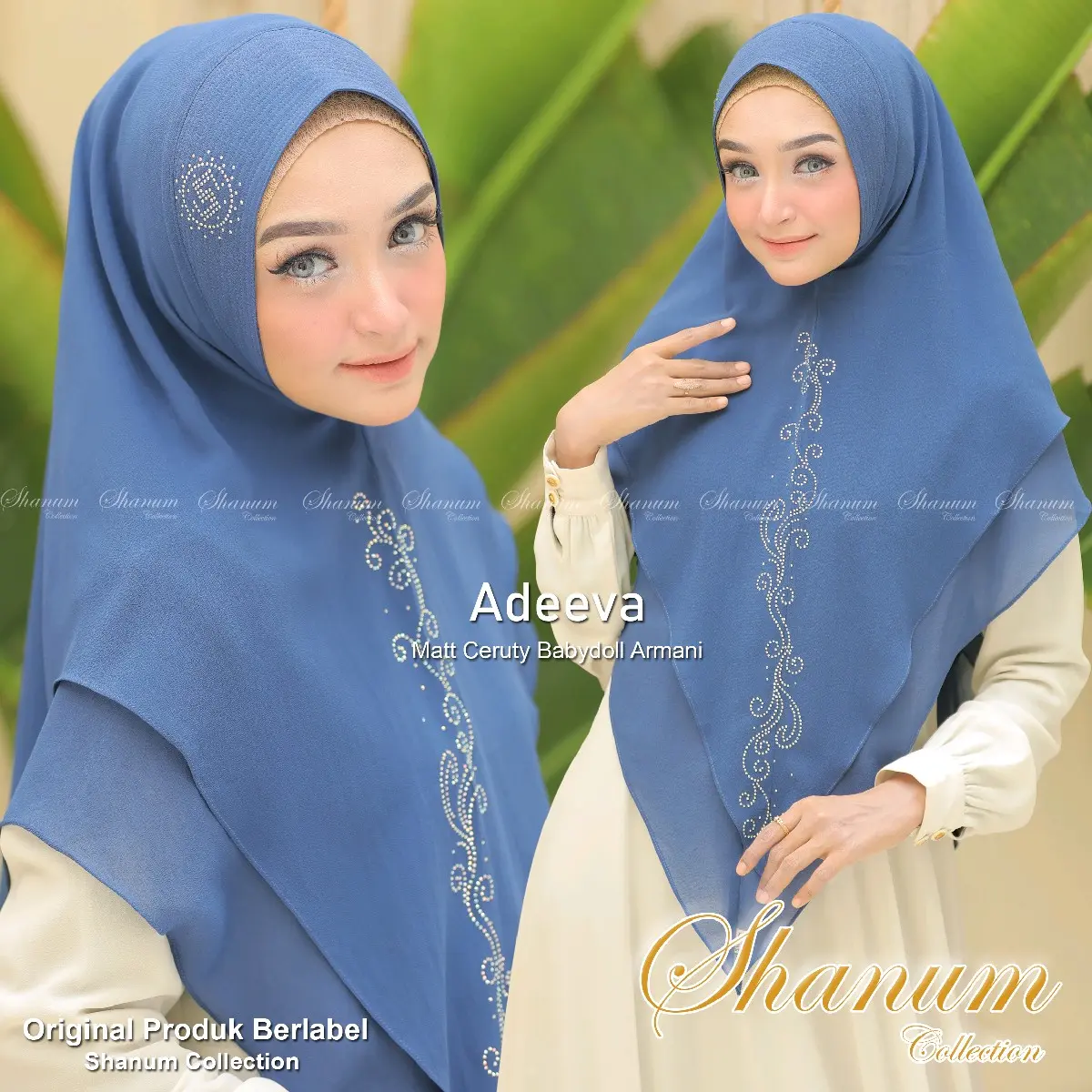 Khimar Hijab Syar'i Ceruty Premium Babydoll AYUDIA