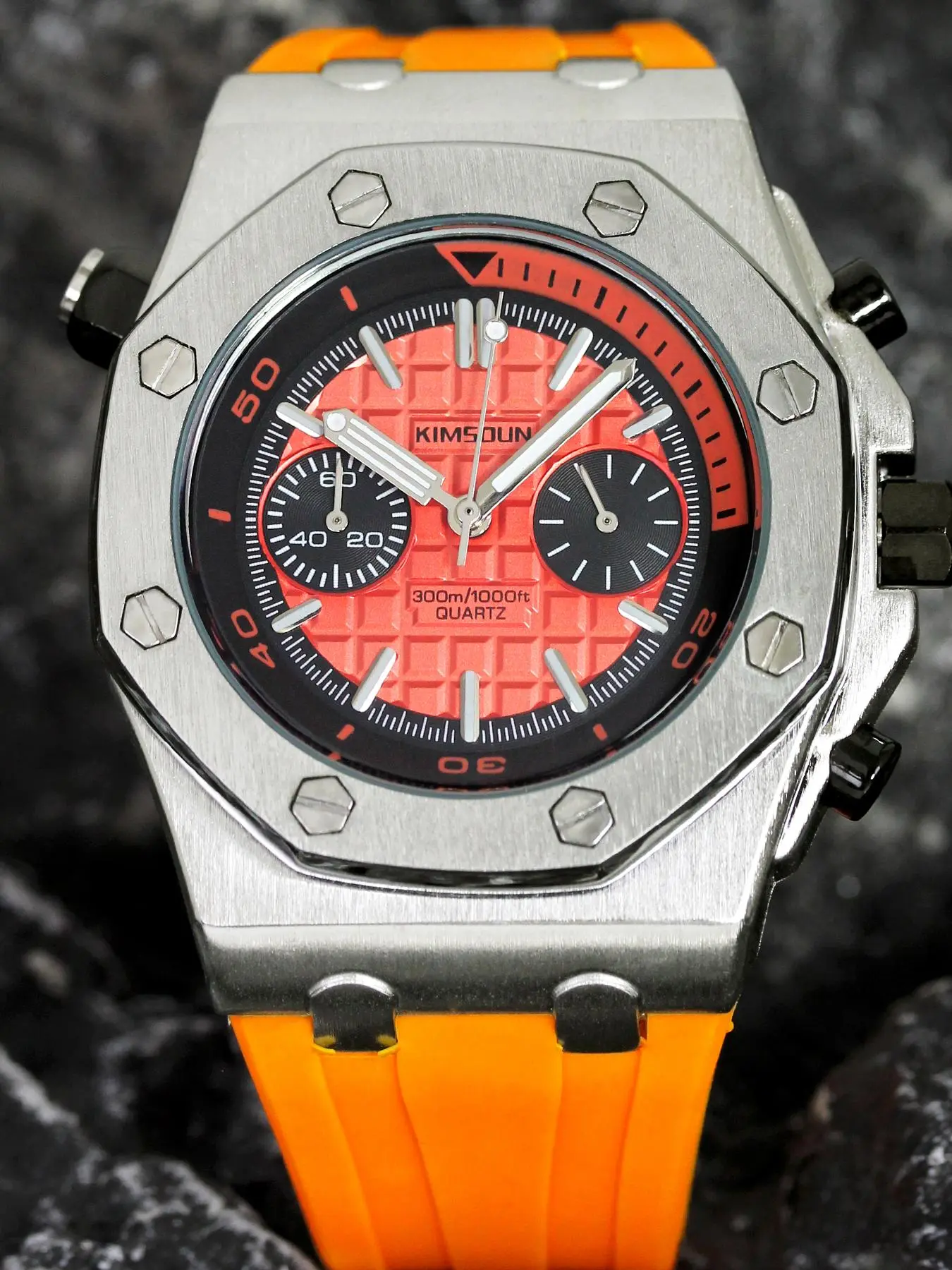 Men's Fashion Analog Quartz Watch, Casual Sporty Watch for Men, Trendy Watch for Daily Life, with Box