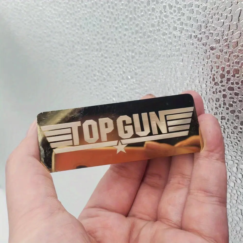 Stainless Steel  Part Car Spoiler Badge Emblem Logo