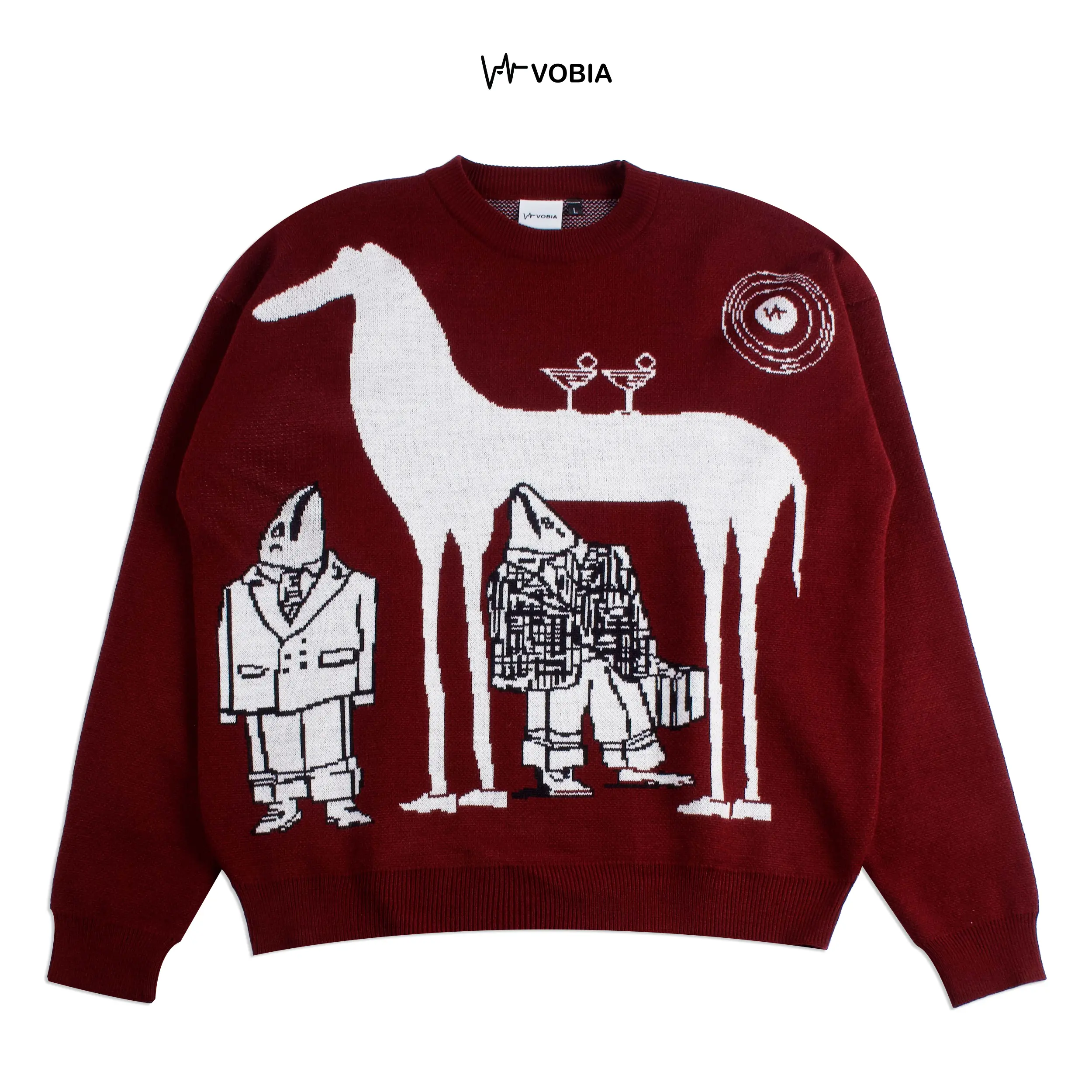 Vobia Crewneck Knitted - Sandi