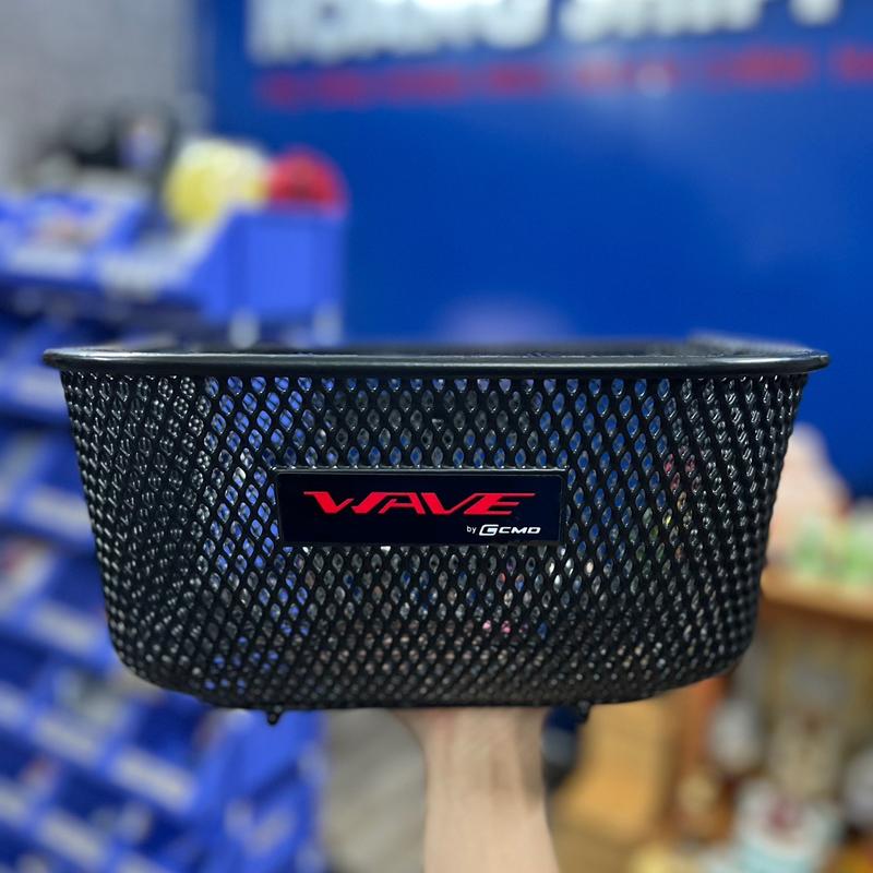 Rổ Wave from chuối 1.1 gắn xe wave honda kèm ốc inox tem rổ Phụ Kiện Phụ Tùng