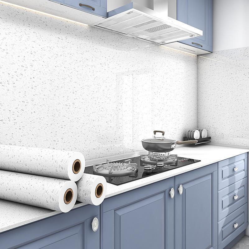 3D Marble Pattern Wall Sticker, Waterproof Self Adhesive Wallpaper, Easy To Apply Removable Wall Decal, Home Decor for Kitchen Living Room Bedroom 5