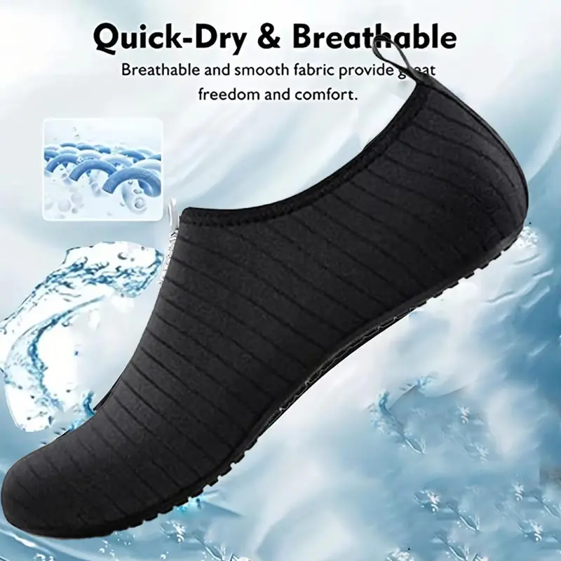 Unisex Quick Drying Water Shoes, 1/3 Pairs Anti-slip Beach Shoes, Lightweight Breathable Sports Shoes for Swimming, Yoga, Fitness, Running, Fishing, Diving 3