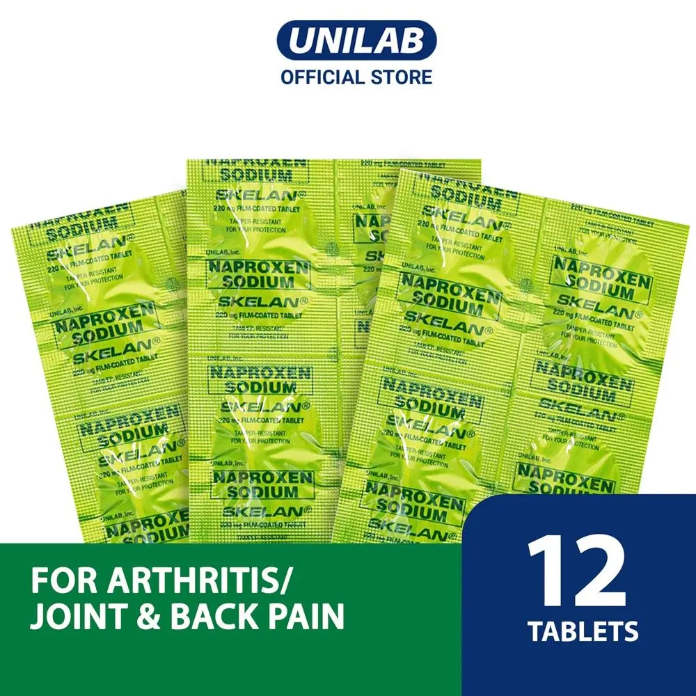 Skelan 220mg 12 Tablets (Relieves Pain From Arthritis, Gout, And Rheumatism)