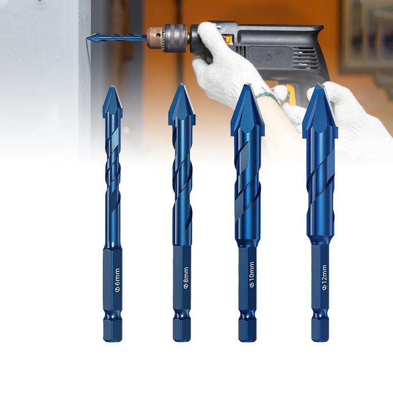 Mũi Khoan Đa Năng Chuyên Gạch Men Cứng HEX-9 Độ Cứng HRC 40 Mũi Khoan Đa Năng Cao Cấp Khoan Đá Khoan Tường Gạch 1