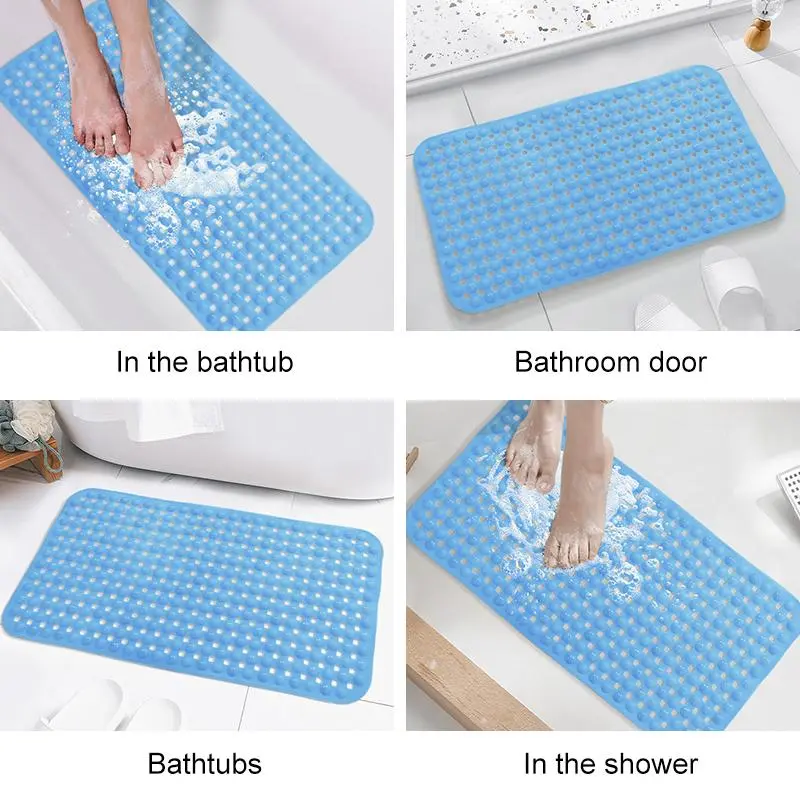 Bathroom Non-slip Bath Mat, Household Shower Toilet Mat, Home Goods Washroom Bath Mat for Bathroom Floor 4