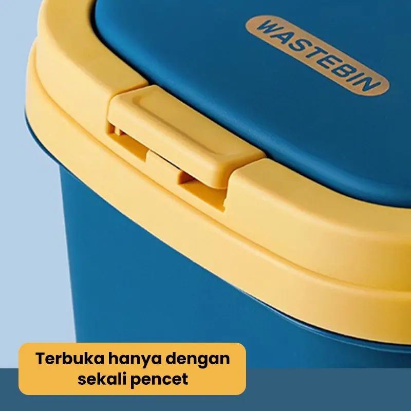 Dejavu Tempat Sampah Ruang Tamu Tong Sampah Plastik Tempat Sampah Tertutup Kotak Sampah Kamar Mandi Trash Bin HSB161 5