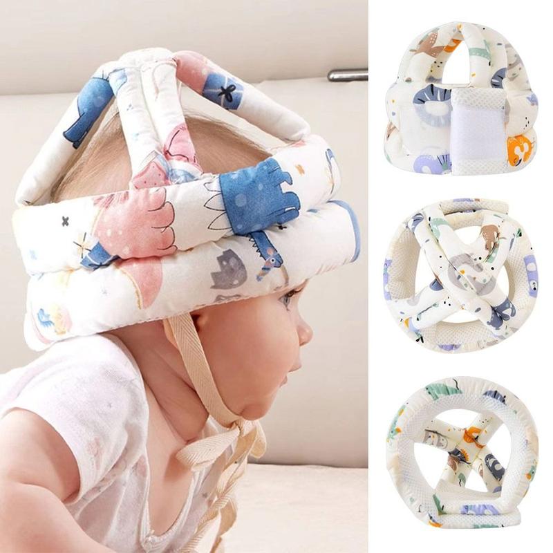 Product Introduction of Mũ bảo hiểm an toàn cho Em Bé Thoải mái để Học Đi Bộ có thể điều chỉnh, Đệm chống sốc cho trẻ mới biết đi, Mũ đội đầu bảo vệ hoạt hình mềm, Thích hợp cho trẻ từ 5-36 tháng 18